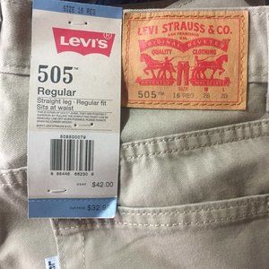 Levis 505 Straight Leg Regular